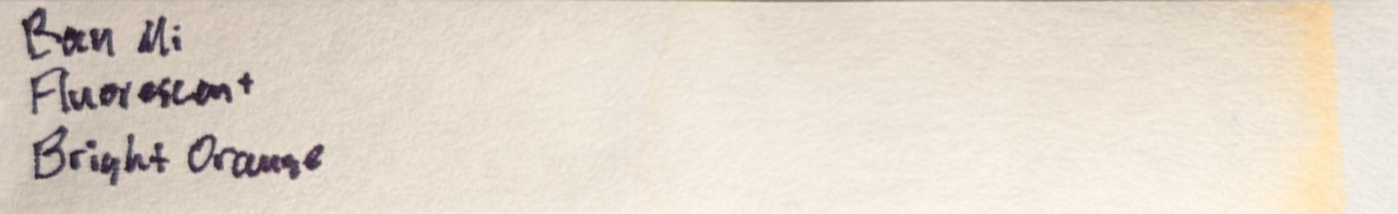 Photo of chromatography paper.