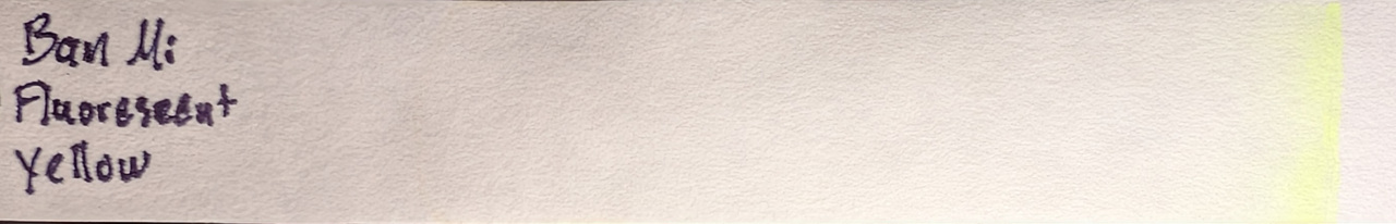 Photo of chromatography paper.