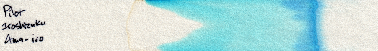 Scan of chromatography paper.