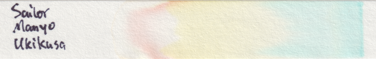 Scan of chromatography paper.